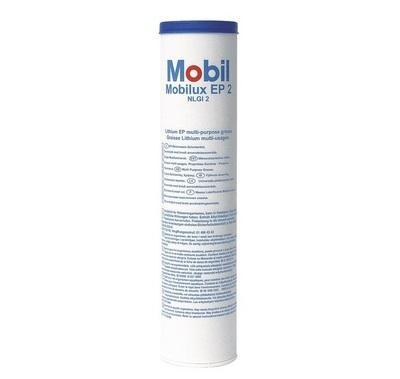 Смазка Mobil Mobilux EP2 | туба-картридж под пистолет | 0,4 кг | 153555
