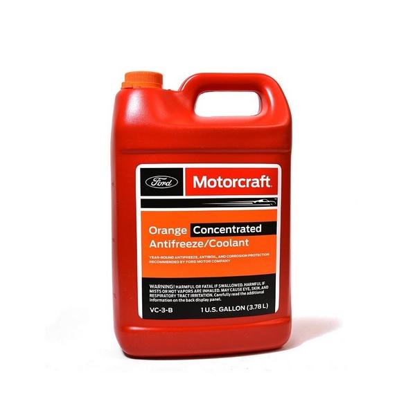 Антифриз Форд Motorcraft orange concentrated antifreeze | coolant | концентрат | оранжевый | красный | 3,78 л | VC3B