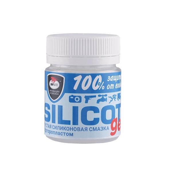 Густая термовлагостойкая смазка с фторопластом Silicot gel | ВМПавто | 40 гр | 2204