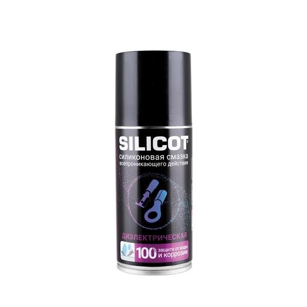Cиликоновая смазка-спрей диэлектрическая Silicot | ВМПавто | 150 мл | 2707