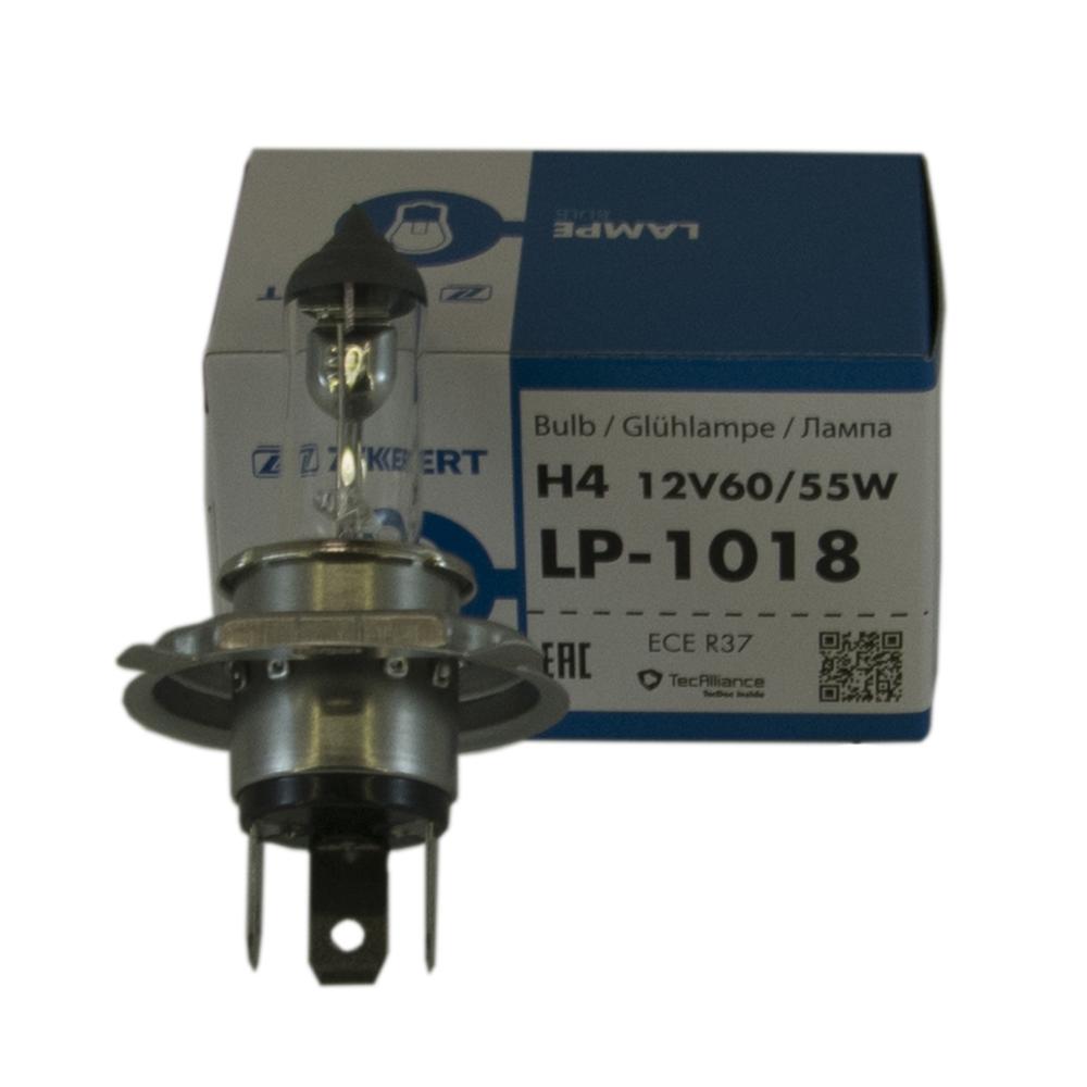 Лампа H4 12V 60/55W P43t | Zekkert | LP1018