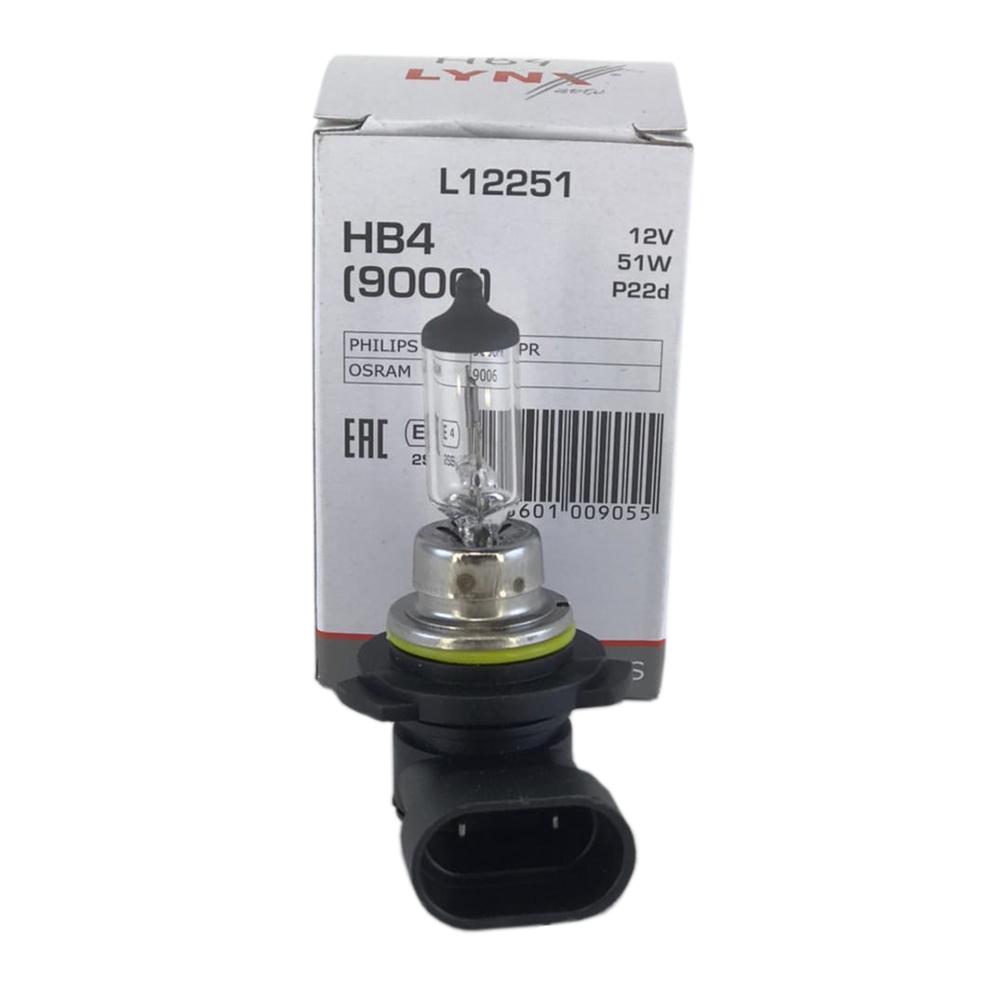Лампа HB4 12V 51W | LYNXAUTO | L12251