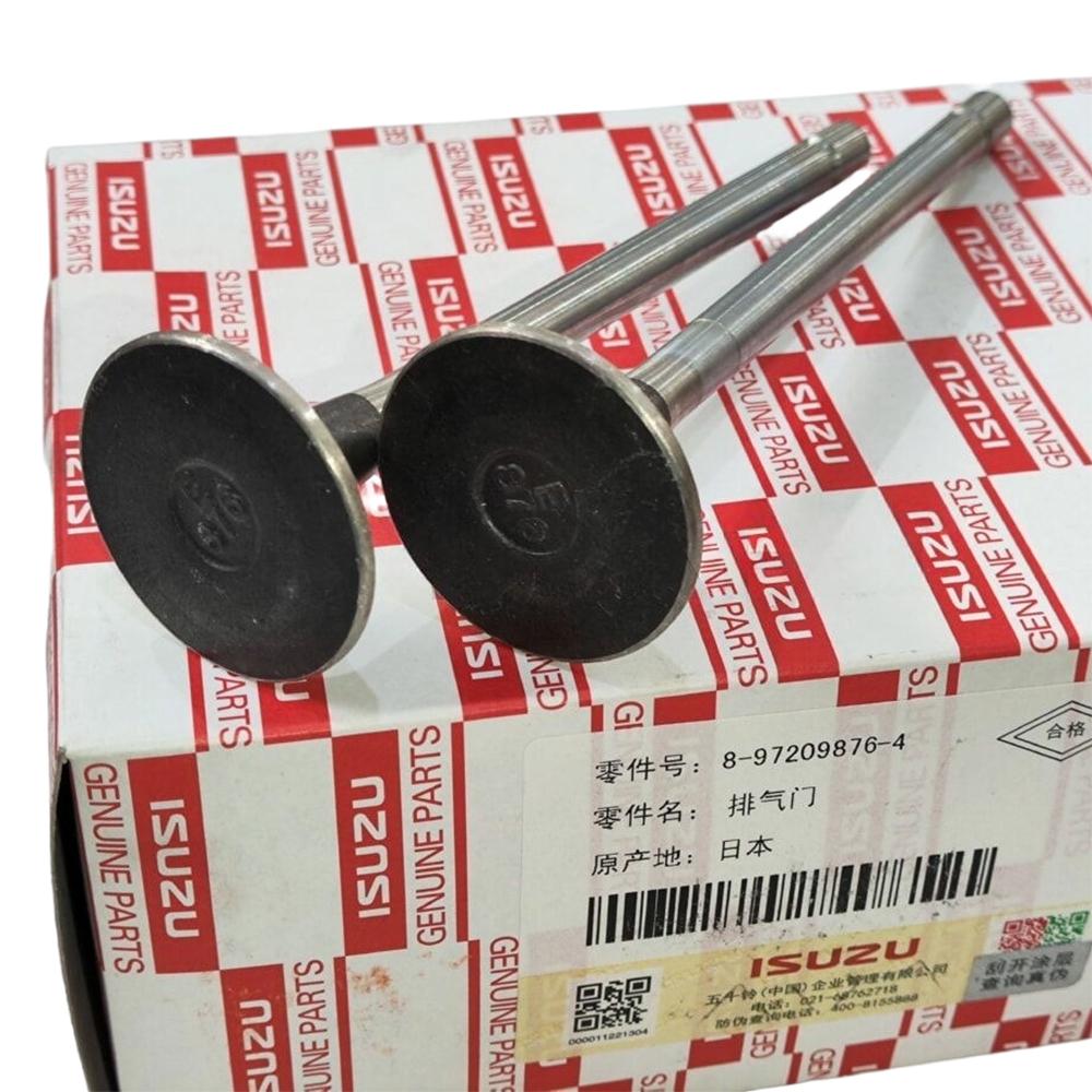 Клапан выпускной Isuzu NQR75/90 NPR75 FSR90 FVR34 4HK1/6HK1 Е-3/4/5 | Оригинал