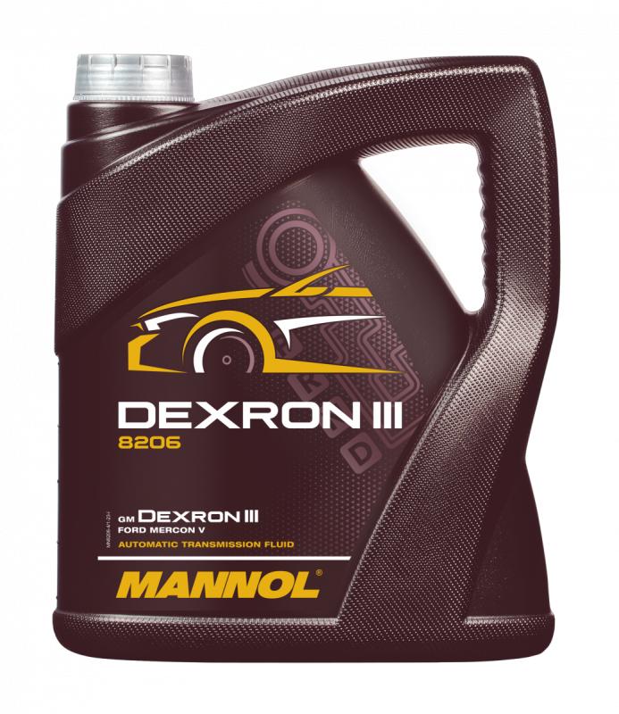 MANNOL  Dexron III | Канистра | 4 л. | 1356 | Трансмиссионное масло.