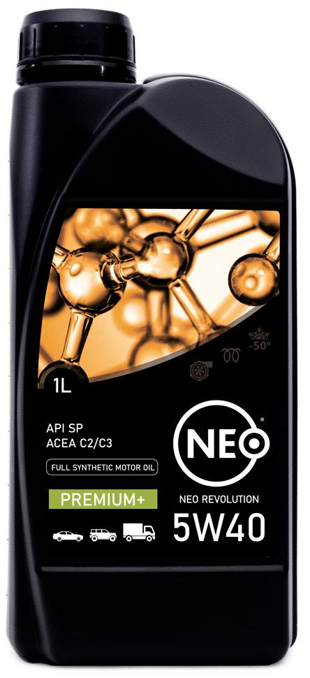 Моторное масло ​​​​​​​Neo Revolution A 5W40 C2/C3 | Канистра 1 л | NRC2540001