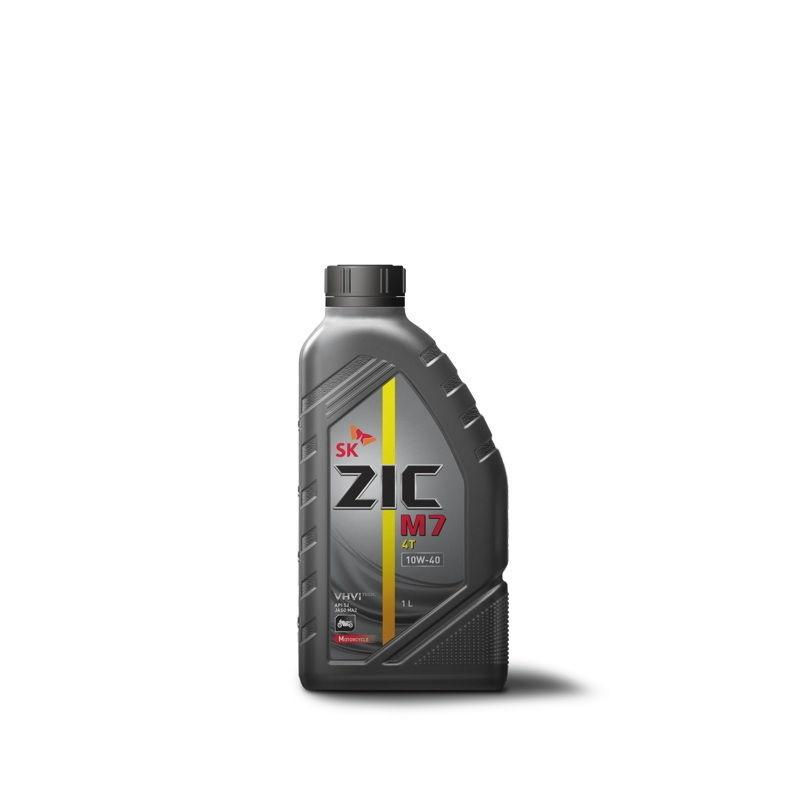 Моторное масло для мототехники ZIC M7 4T 10W-40 | Канистра 1 л | 132027