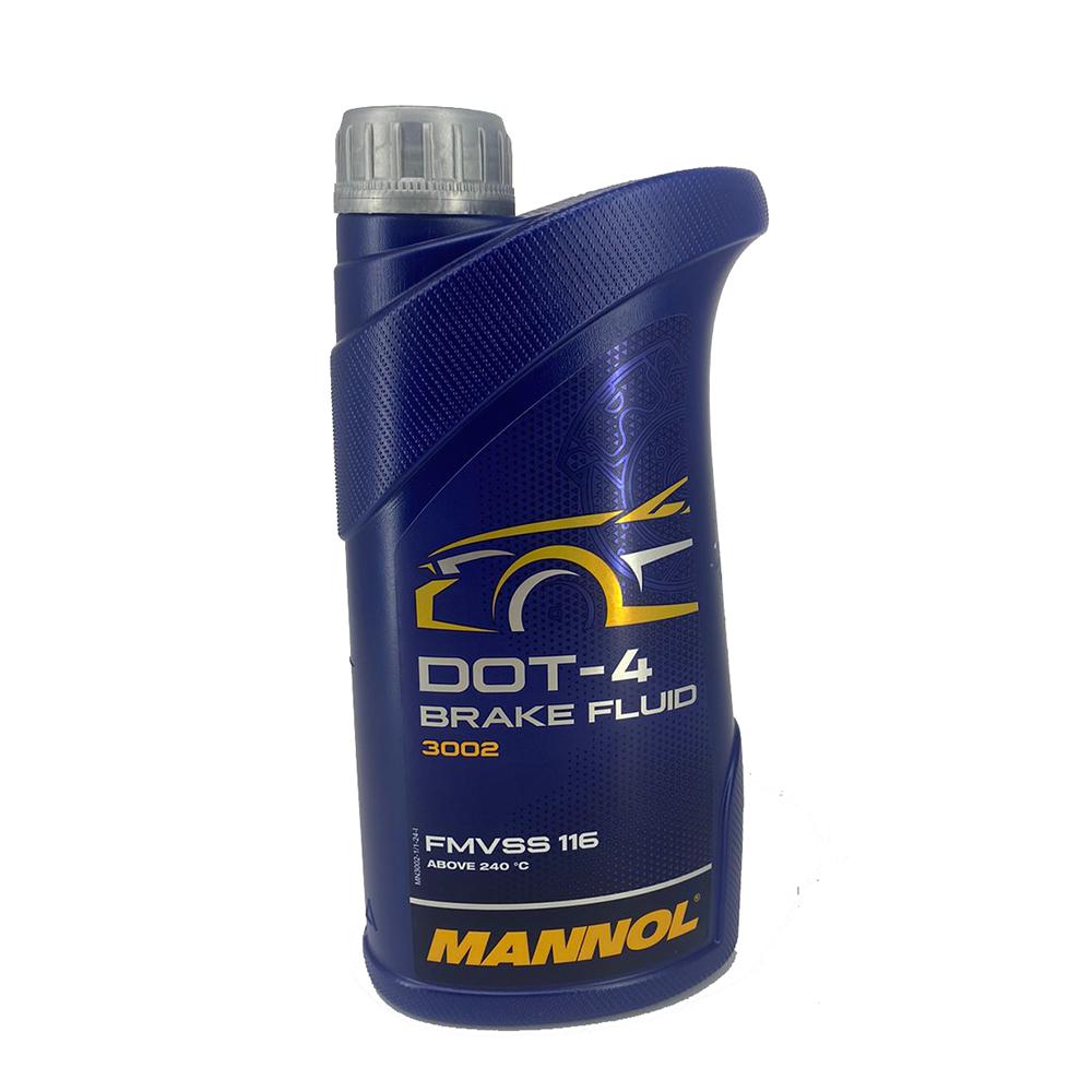 Тормозная жидкость DOT-4 Mannol Brake Fluid 910g 8941