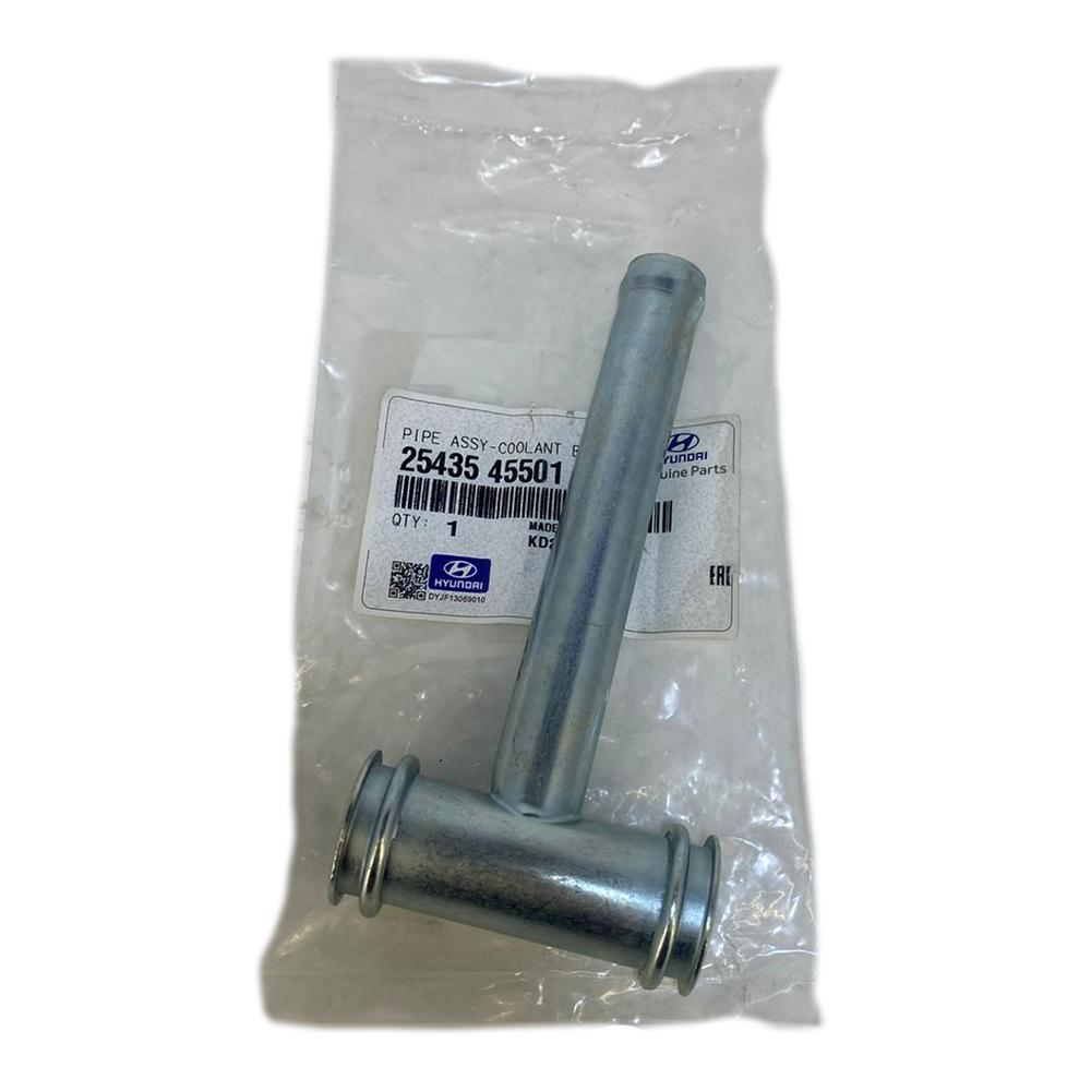 Трубка системы охлаждения (Тройник из термостата) Hyundai HD78 D4DD Евро-3 | Оригинал