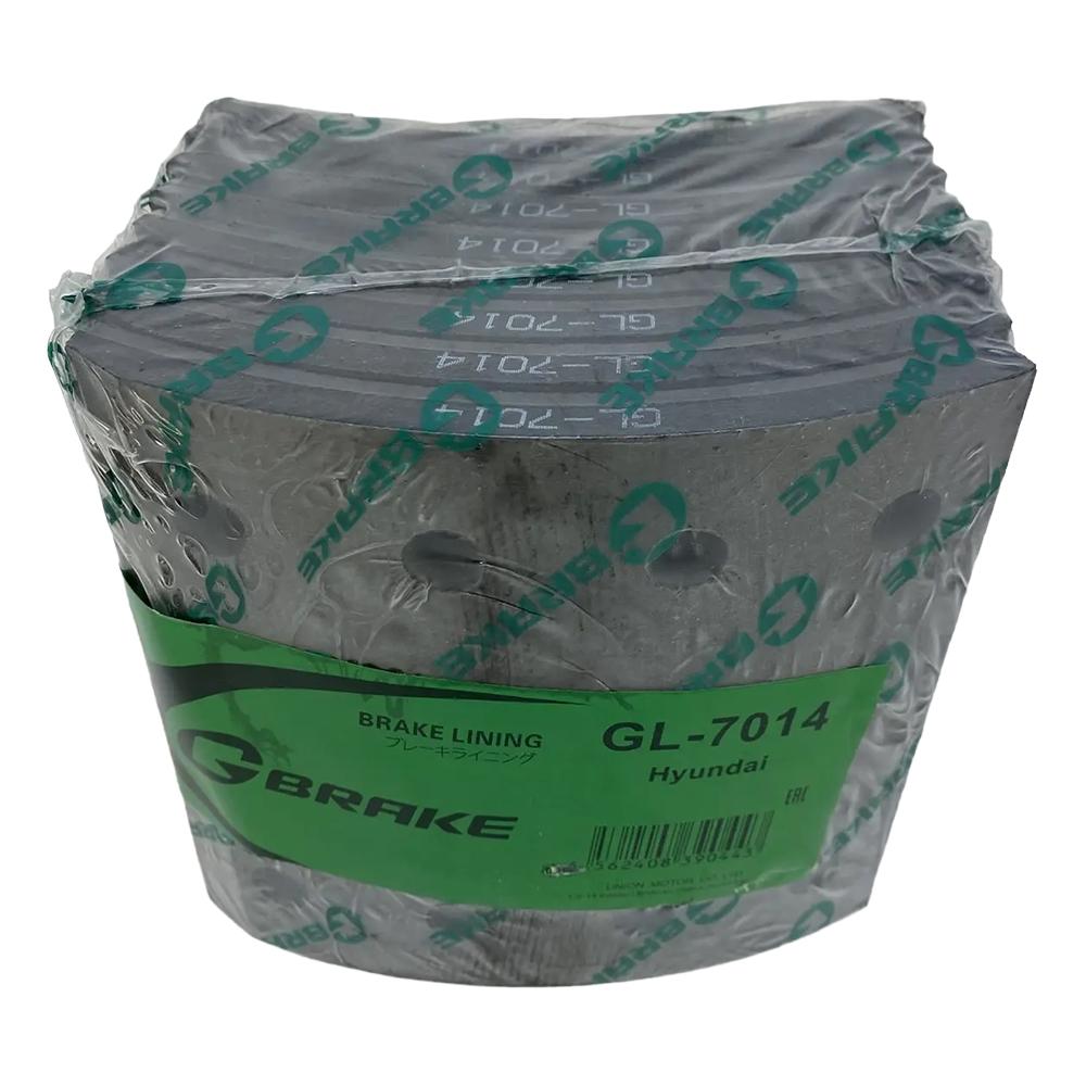 Накладки тормозные задние Hyundai HD120 к-т ось | G-Brake