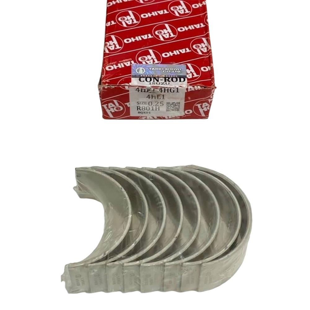 Комплект вкладышей шатуна (0,25) Isuzu NQR71 4HG1 Евро-2 | Taiho