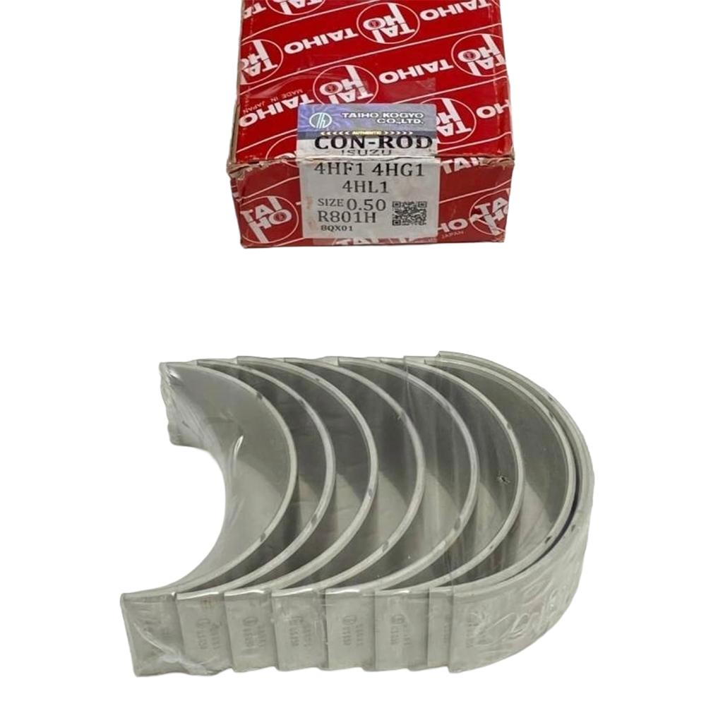 Комплект вкладышей шатуна (0,5) Isuzu NQR71 4HG1 Евро-2 | Taiho